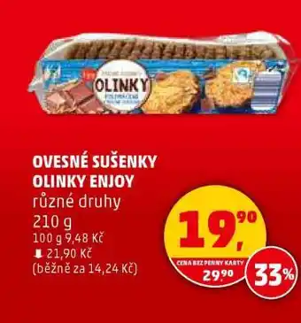 Penny Market OVESNÉ SUŠENKY OLINKY ENJOY nabídka