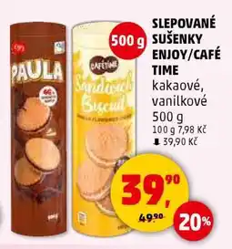 Penny Market Slepené sušenky Enjoy/Café Time nabídka