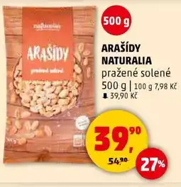 Penny Market ARAŠÍDY NATURALIA nabídka