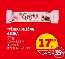 Penny Market TYČINKA MLÉČNÁ GEISHA nabídka