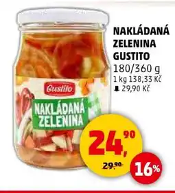 Penny Market NAKLÁDANÁ ZELENINA GUSTITO nabídka