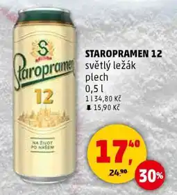 Penny Market Staropramen 12 nabídka