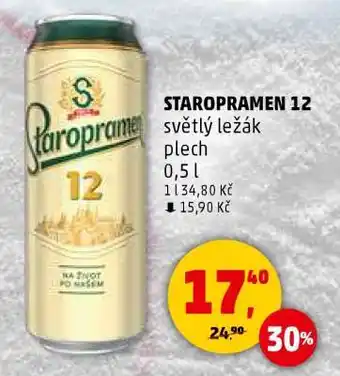 Penny Market Staropramen 12 nabídka