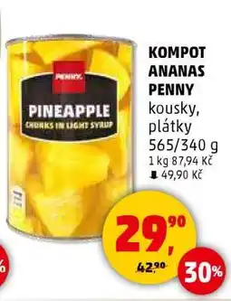Penny Market KOMPOT ANANAS PENNY nabídka