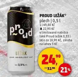 Penny Market Proud ležák nabídka