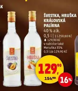 Penny Market ŠVESTKA, HRUŠKA KRÁLOVSKÁ PALÍRNA nabídka