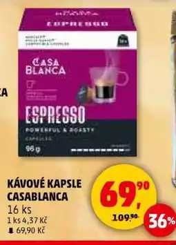 Penny Market KÁVOVÉ KAPSLE CASABLANCA nabídka