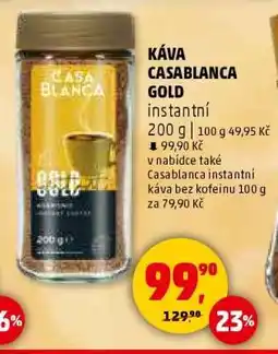 Penny Market KÁVA CASABLANCA GOLD instantní nabídka