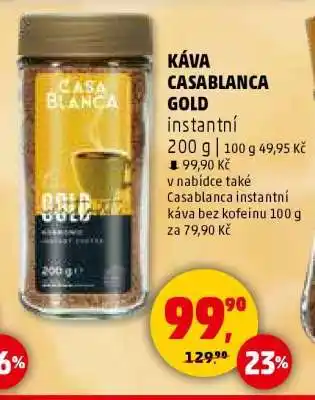 Penny Market KÁVA CASABLANCA GOLD instantní nabídka