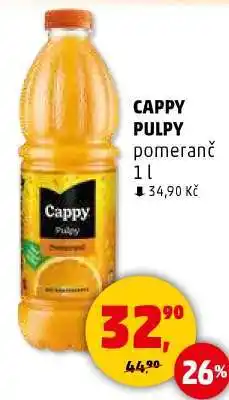 Penny Market CAPPY PULPY pomeranč 1 l nabídka