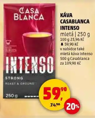 Penny Market KÁVA CASABLANCA INTENSO nabídka