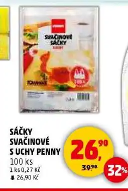 Penny Market SÁČKY SVAČINOVÉ S UCHY PENNY nabídka