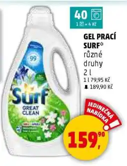 Penny Market GEL PRACÍ SURF nabídka