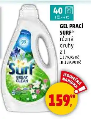 Penny Market GEL PRACÍ SURF nabídka