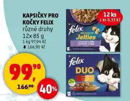 Penny Market KAPSIČKY PRO KOČKY FELIX nabídka