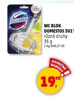Penny Market WC BLOK DOMESTOS 3V1 nabídka