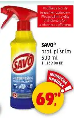 Penny Market Savo proti plísním 500 ml nabídka