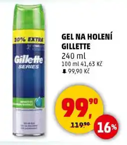 Penny Market GEL NA HOLENÍ GILLETTE nabídka