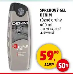 Penny Market SPRCHOVÝ GEL DENIM nabídka