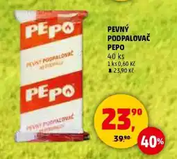 Penny Market PEVNÝ PODPALOVAČ PEPO nabídka