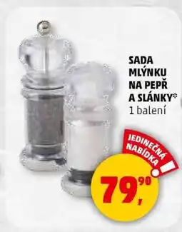 Penny Market Sada mlýnku na pepř a slánky nabídka