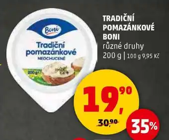 Penny Market TRADIČNÍ POMAZÁNKOVÉ BONI nabídka