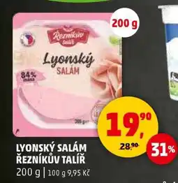 Penny Market LYONSKÝ SALÁM ŘEZNÍKŮV TALÍŘ nabídka