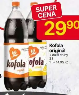 Hruška Kofola Original nabídka