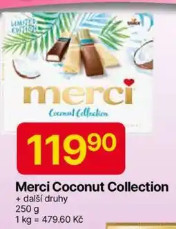 Hruška Merci Coconut Collection nabídka