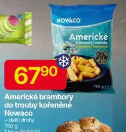 Hruška Americké brambory do trouby kořeněné Nowaco nabídka