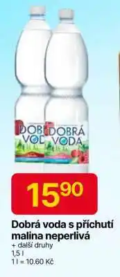Hruška Dobrá voda s příchutí malina neperlivá nabídka
