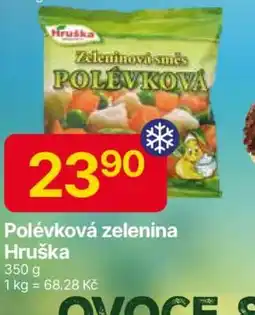 Hruška Polévková zelenina Hruška nabídka