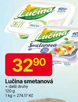 Hruška Lučina smetanová nabídka