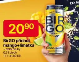 Hruška BirGO příchuť mango+limetka nabídka