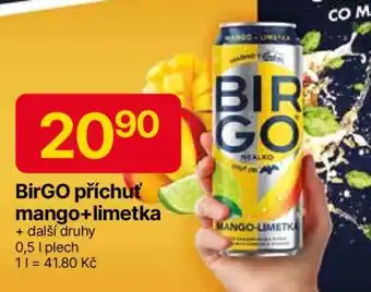 Hruška BirGO příchuť mango+limetka nabídka