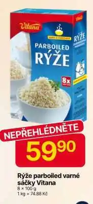 Hruška Rýže parboiled varné sáčky Vitana nabídka