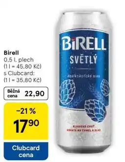 Tesco Birell světlý nabídka