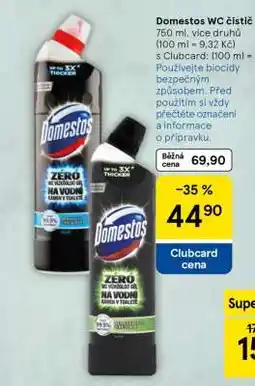 Tesco Domestos WC čistič nabídka