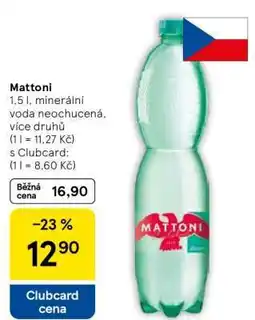 Tesco Mattoni nabídka