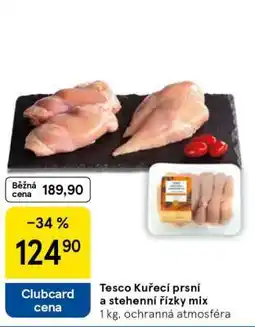 Tesco Tesco Kuřecí prsí a stehnní řízky mix nabídka
