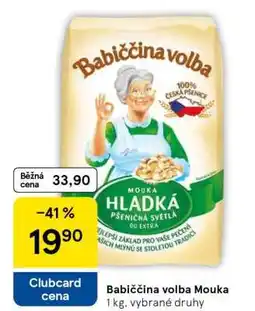 Tesco Babiččina volba mouka nabídka
