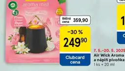 Tesco Air Wick Aroma a náplň pivoňka nabídka