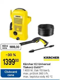 Tesco Kärcher K2 Universal Tlakový čistič nabídka