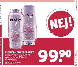 Rossmann Loreal paris elseve šampon, balzám nabídka