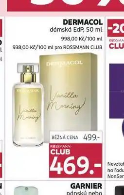 Rossmann Dermacol dámská edp nabídka