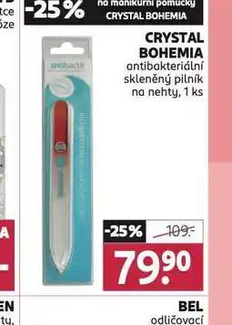 Rossmann Crystal bohemia antibakteriální skleněný pilník nabídka
