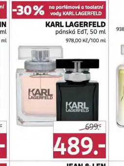 Rossmann Karl lagerfeld nabídka