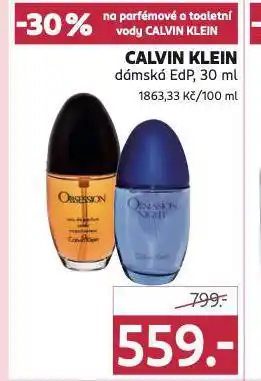 Rossmann Calvin klein dámská edp nabídka