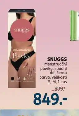 Rossmann Snuggs menstruační plavky nabídka