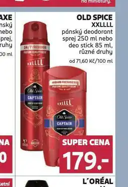 Rossmann Old spice deodorant nabídka